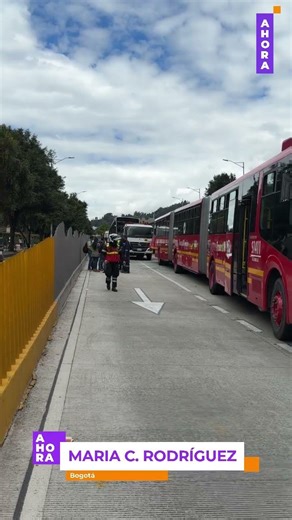 Un siniestro vial se presentó en la troncal Suba sobre la Carrera 101