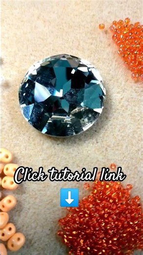 Starflower Pendant Tutorial | 27mm Rivoli & SuperDuos