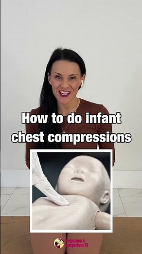 Infant Chest Compression Technique (Good To Know!)