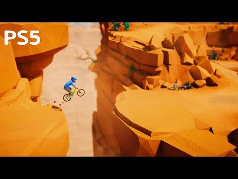 Lonely Mountains: Downhill_Gameplay On Ps5