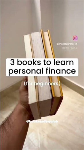 3 simple books to learn personal finance (suitable for beginners ) #books #personalfinance