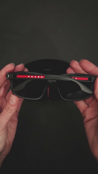 Prada Linea Rossa Men's Sunglasses Unboxing PS-02XS-UFK07H