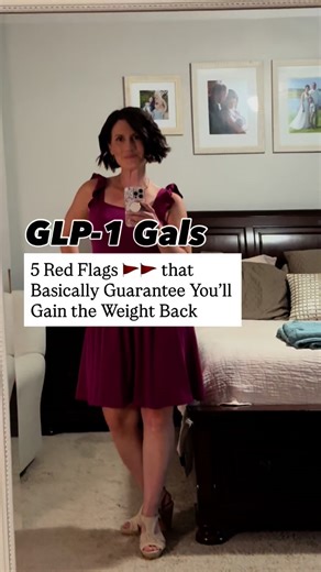 Don’t do these! 🚩🚩 First, Comment “ZOOM” to join our GLP-1 and Beyond Webinar where we break down exactly how to maintain your results long-term. My client Brenda got to her goal weight on semaglutide, hit her goal weight, and thought she was done. But instead of celebrating and hoping for the best, she worked with us to reverse diet up to her new maintenance calories. The result? She got even LEANER during her reverse diet, built muscle, boosted her metabolism, and successfully weaned down to