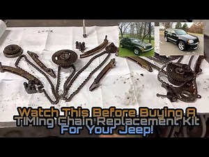 You Need to Watch This Before Replacing a Timing Chain in a Jeep