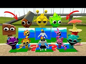 All my 2D and 3D models of Sprunki Song Phases in Garry's Mod !
