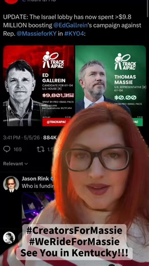 Every independent creator, dedicate your platform to @RepThomasMassie . Let’s wake up the young men and women of Kentucky. If you’re from Kentucky, comment below. If you’re not, repost, repost, repost. Let’s go America!!!