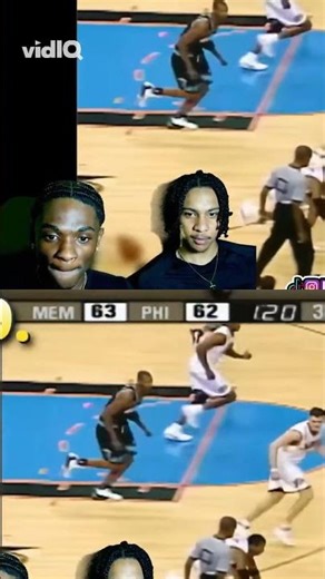 Unbelievable Iverson Moves! Reaction! #shorts #viral #alleniverson #jojolondonn