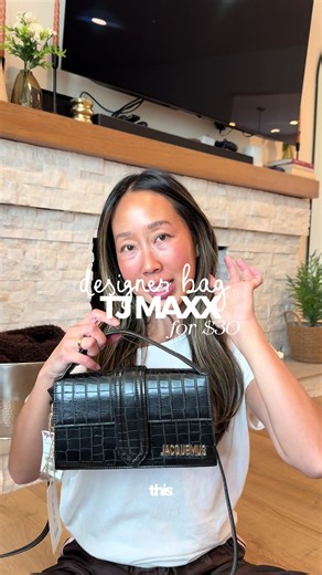 At @TJ Maxx !! Any ideas what the name of this bag is? #tjmaxxfinds #tjmaxxhaul #jacquemus #designerbag #fyp