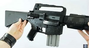 Video: You Won't Believe the Detail on this Full-Size Lego Replica of an M16A1