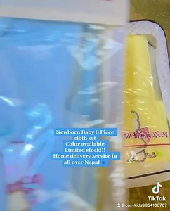 BABY 8 PCS CLOTHES SET  Color : available  अब नेपालका सबै...