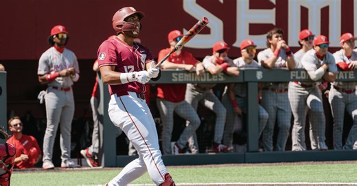 FSU Baseball: Bailey’s multi-homer game, Dowd’s slam evens series against No. 10 NC State