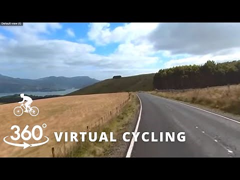 360 VR Virtual Bike Ride Highcliff Loop Video for Indoor Cycling Workout | Highcliff Loop