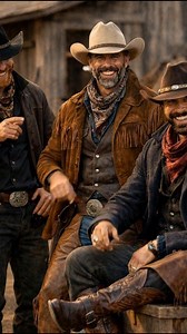 Cowboy and Friends. Old school fashion #richcowboy #Cowboyfashion #richlife | CowboyRich Music Men