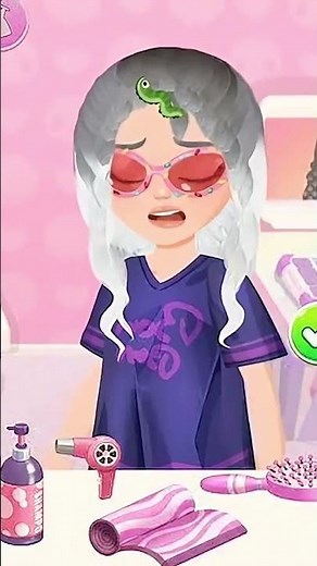 Teen Girls: Hair #bonbongame #qrco.de/GirlGames