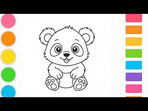 How to draw a bear | step by step