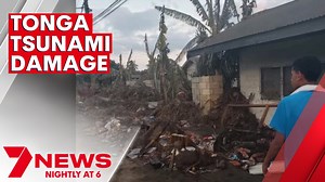 Tongan officials have made their first real contact with the outside world revealing a tsunamI has wiped out hundreds of homes on parcels of paradise. Aid is on the move, but when the time comes to deliver it, the drop-off could be complex in the COVID-free nation. More Details: https://7news.link/3fCF3IJ 7NEWS at 6pm. #Tonga #7NEWS | 7NEWS Sydney