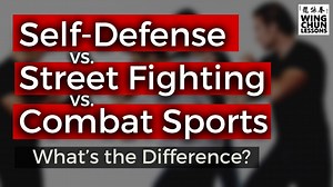 2.1K views · 153 reactions | In this video, I define the difference between self-defense, street fighting and combat sports. Understanding the differences is key for your training methods. | Wing Chun Lessons | Facebook