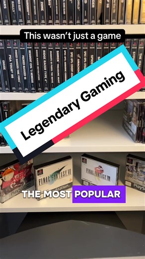 This wasn’t just a game It changed what people expected. Final Fantasy VII #PS1 #finalfantasy7 #PlayStation1 #RetroPlayStation #GamingNostalgia