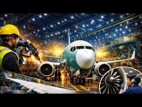 How Boeing Builds the 737 MAX Inside America's Most Advanced Aircraft Factory (Full Process)