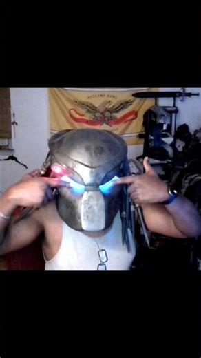 #predatorcosplay biomask upgrade 1 #predatorbadlands #yautja