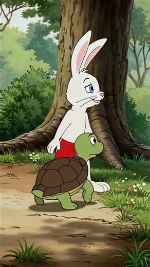 This Ending Will Shock You 🐢🐇 #shorts #fable #plot