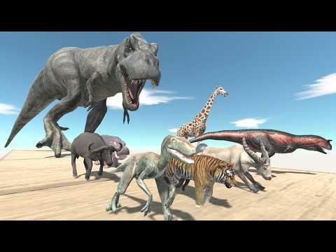 Old Goat Rex Above, Old Goat Below – No Clean Exit From the Spiral Tower | Dinosaurs Cinematic