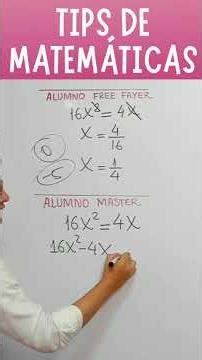 #matematicas #maths #mathematica #algebra #tips #clases #matemática #matemática #clasesvirtuales