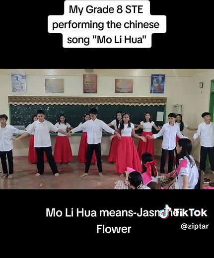 "Mo Li Hua" a chinese song which means Jasmine Flower performed by my ...