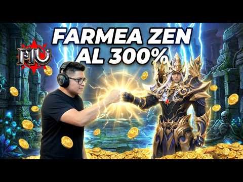 ⚡FARM DE ZEN AL 300% DE EFICIENCIA TIPS ! 🔥 Mu Online 2026😱