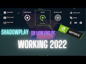 How to get Nvidia Shadowplay on GT 710 PCs 2022 WORKING