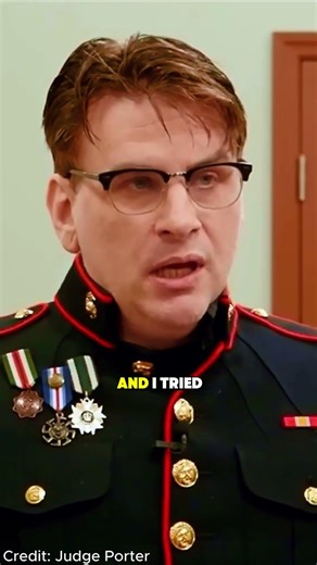 SHAMELESS Man Fakes Military For FREE Food! #shorts #courtroomdrama #karma