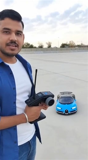 Mini Remote Control Bugatti Toy Car 😲🔥 Small Size, Ultra Realistic Details!