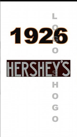 BabyRuth & Hershey's Logo Evolution #babyruth #chocolate #hersheys #logoshogo