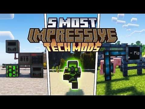 5 More of the Most Impressive Minecraft Tech Mods #minecraft