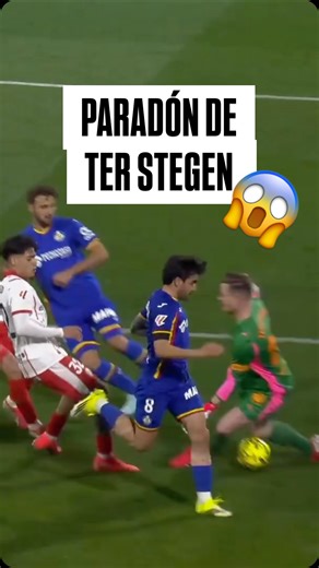 Culemanía on Instagram: "😱 Brutal paradón de Marc-André ter Stegen para darle un punto al Girona (1-1) frente al Getafe. El portero alemán cedido por el Barça fue clave en esta acción a pocos segundos del final del partido de Liga disputado en Montilivi… 🧤 🎥 @laliga #fcbarcelona #girona #terstegen #parada"