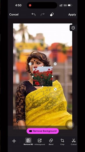 PicsArt Background Removal Tutorial 🔥/ Remove Background In PicsArt Easy Way