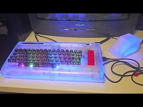C64 Ultimate Starlight with RGB PSU playing SID Faded