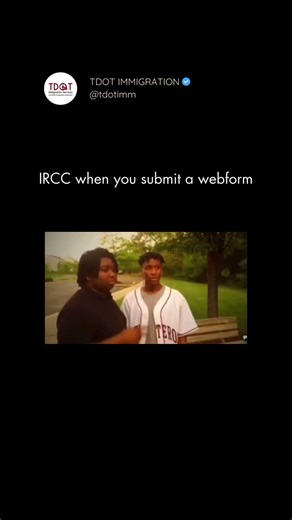 You: submits an IRCC webform IRCC: disappears into the void 👻