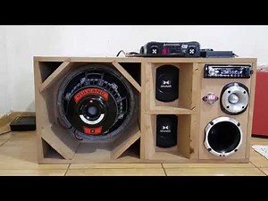 Caixa Trio - Quadriway - JBL Vulcano 3.8