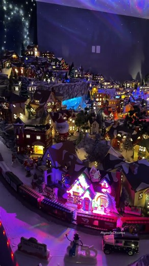 POV: Walking Into Frosty Falls | A Magical Christmas Village Reveal