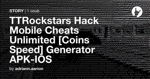 TTRockstars Hack Mobile Cheats Unlimited [Coins Speed] Generator APK-IOS - Coub