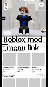 roblox free mod menü
