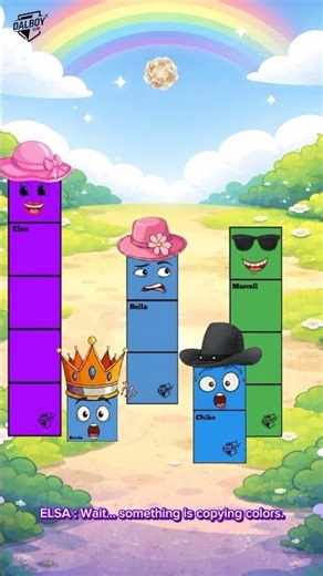 The Copy Color!#animation #cartoon #shorts