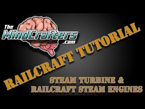 Railcraft Tutorial - Steam Turbine & Railcraft Steam Engines