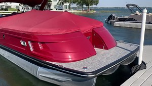 6.4K views · 63 reactions | While we’ve run the Mercury Marine V12-600 outboard in a number of multiple engine configurations, today we ran it as a single, powering this Bennington Pontoon Boats model. Hit it and your crew better be holding on… the acceleration is crazy. Top speed? 58 mph. Check out the video to see and hear this rig in action. Look for our complete print, web and video report coming soon! | Boating Magazine | Facebook