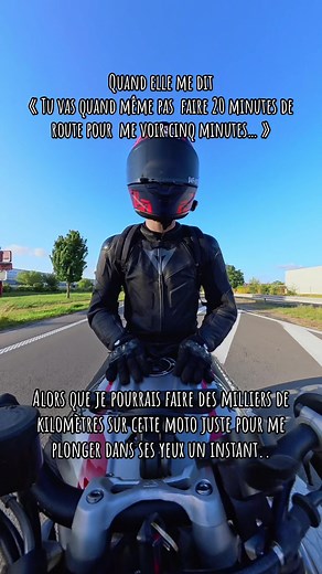 Et oui quand c’est la bonne on fait tout ce qu’il faut..❤️🫣 #bikelife #couplegoals #motard