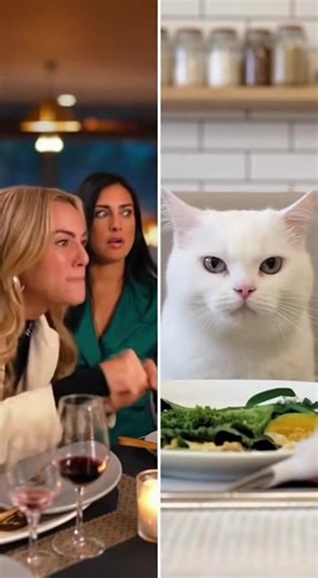 Angry yelling woman vs cat funny 😾🤬 #sora2 #viral #cat #funnymeme