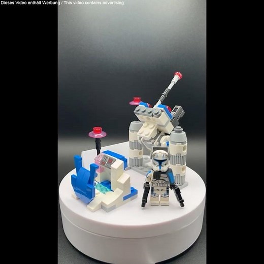 LEGO ® - 75391 Star Wars ™ - Captain Rex ™ Y-Wing ™ Microfighter REBUILT into alternate build