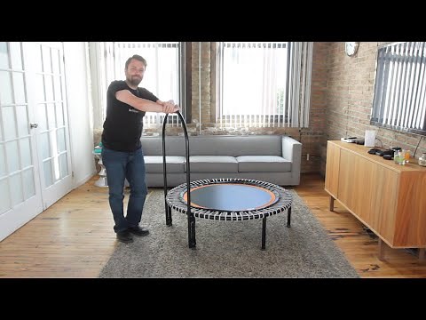 How to: Attach side support bars to the bellicon mini-trampoline