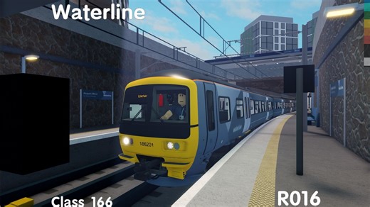 Roblox SCR 驾驶class 166 在R016 答辩一样的网络给我车干没了